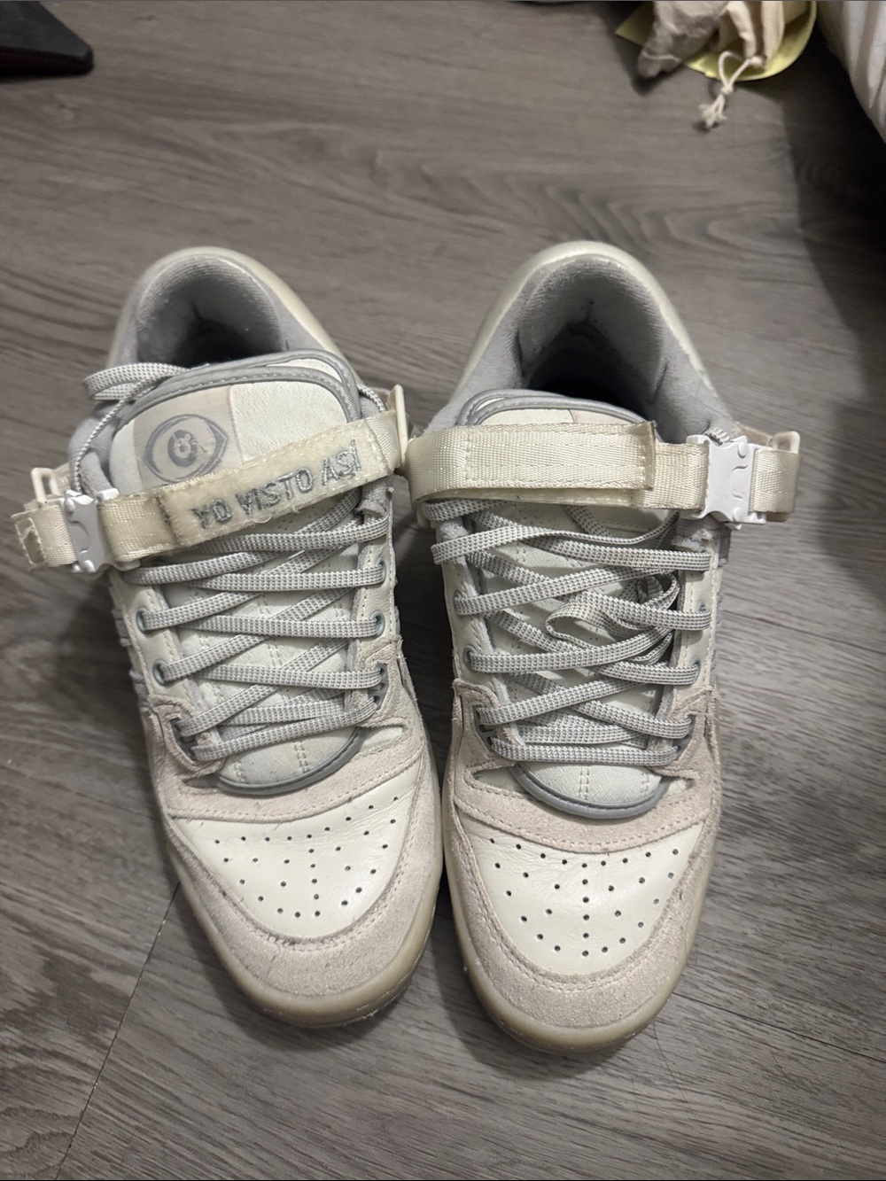 Bad Bunny x adidas Forum Buckle Low “White” / “Last Forum”